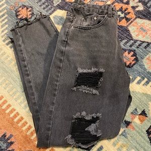 Black Boyfriend Jeans